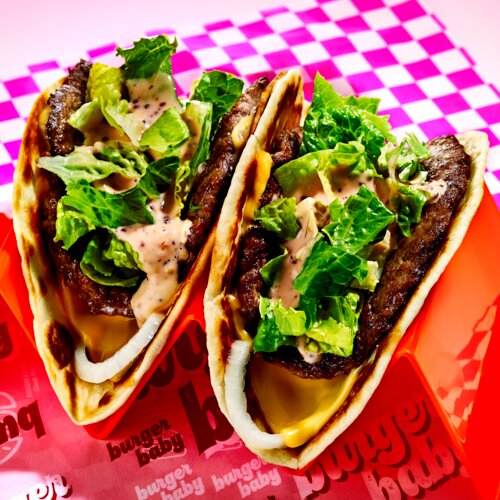 Smash Burger Tacos