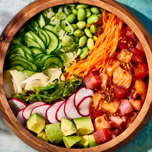 Tuna & Salmon Poke Bowl