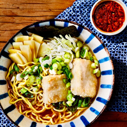 Miso Vegetarian Ramen 