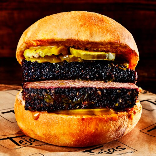 Classic Brisket Sandwich on Gluten-Free Bun