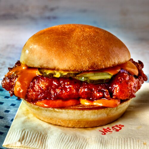 Mr. D’s Spicy Chicken Sandwich