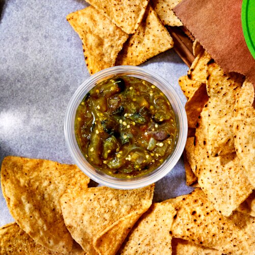 Chips & Green Chili Salsa