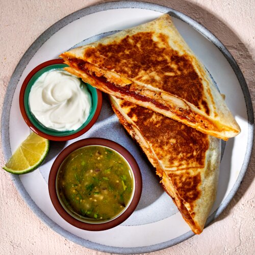 Chicken Tinga Quesadilla