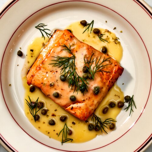 Lemon Oregano Salmon