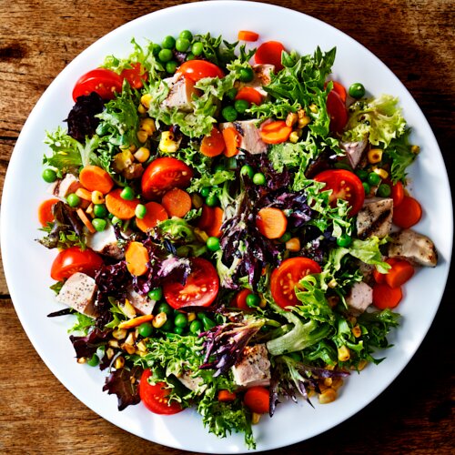 JW Salad with Chicken