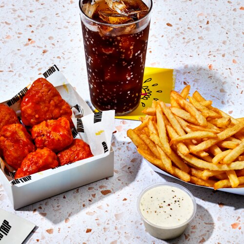 6 Piece Boneless Wing Combo