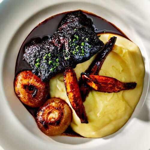 Braised Short Ribs & Mashed Potatoes