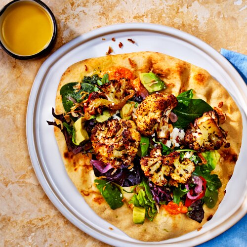 Spicy Cauliflower & Avocado Sandwich