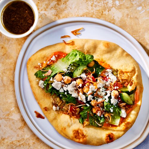 Spicy Pepper & Feta Sandwich